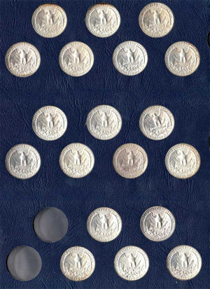 1488000 1941  Washington Quarters 1941-1964.  Unc.