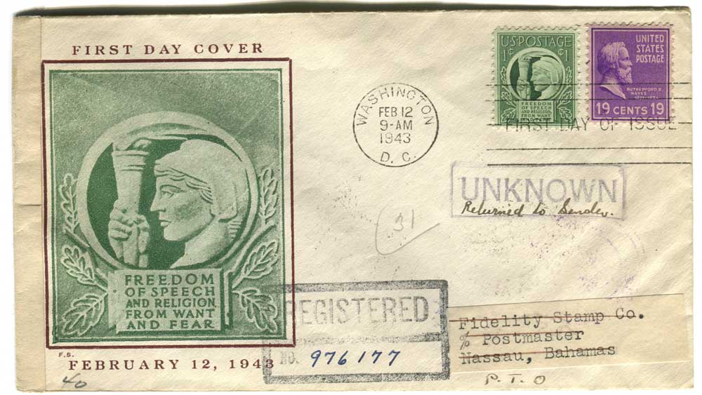 1508400 United States Covers (Scott 908)
