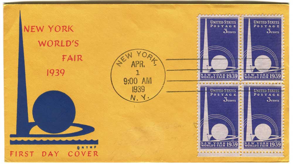 1517800 United States Covers Worlds Fair (Scott 853)