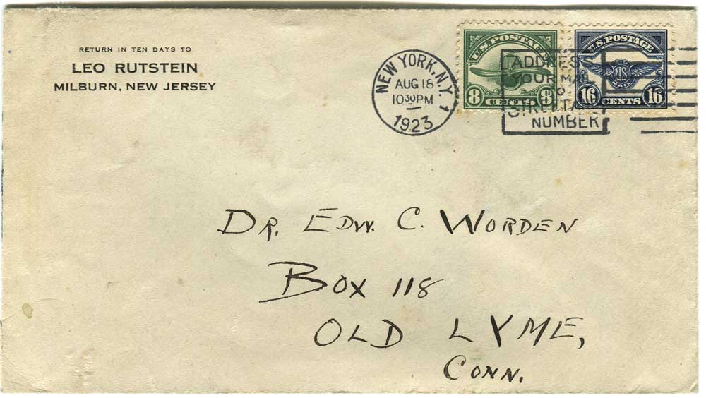 1511400 United States Covers Airmail (Scott c5)