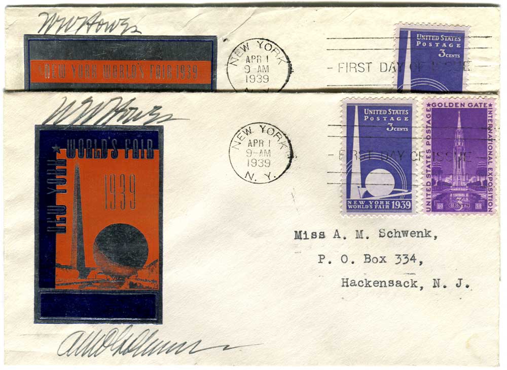 1517500 United States Covers Worlds Fair (Scott 853)
