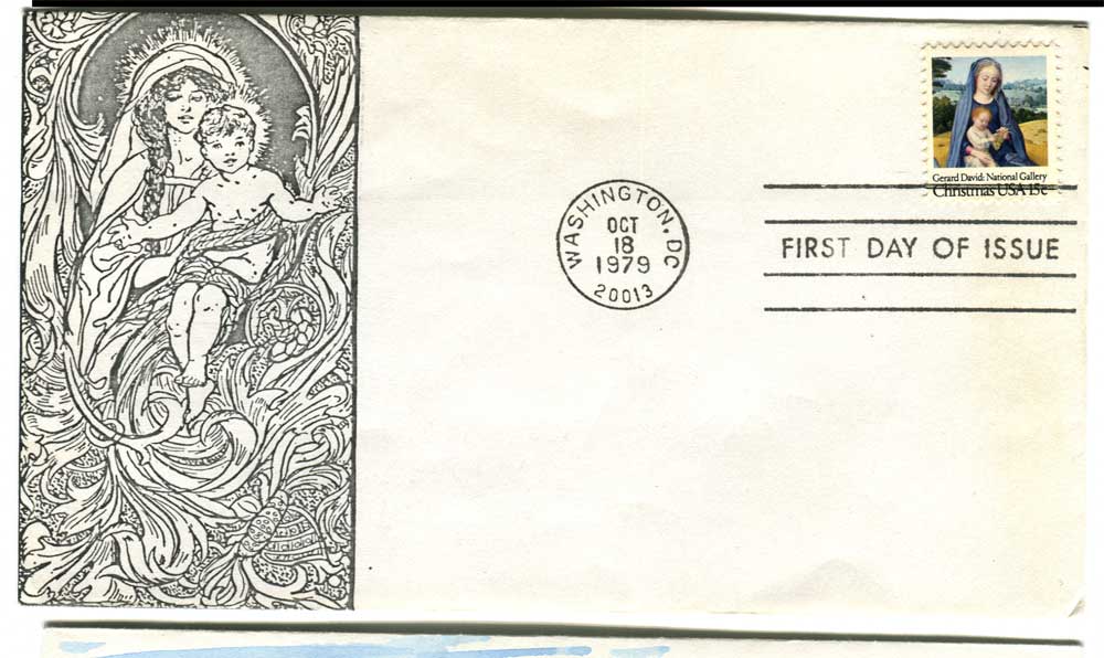 1522500 United States Covers Christmas (Scott 1799)