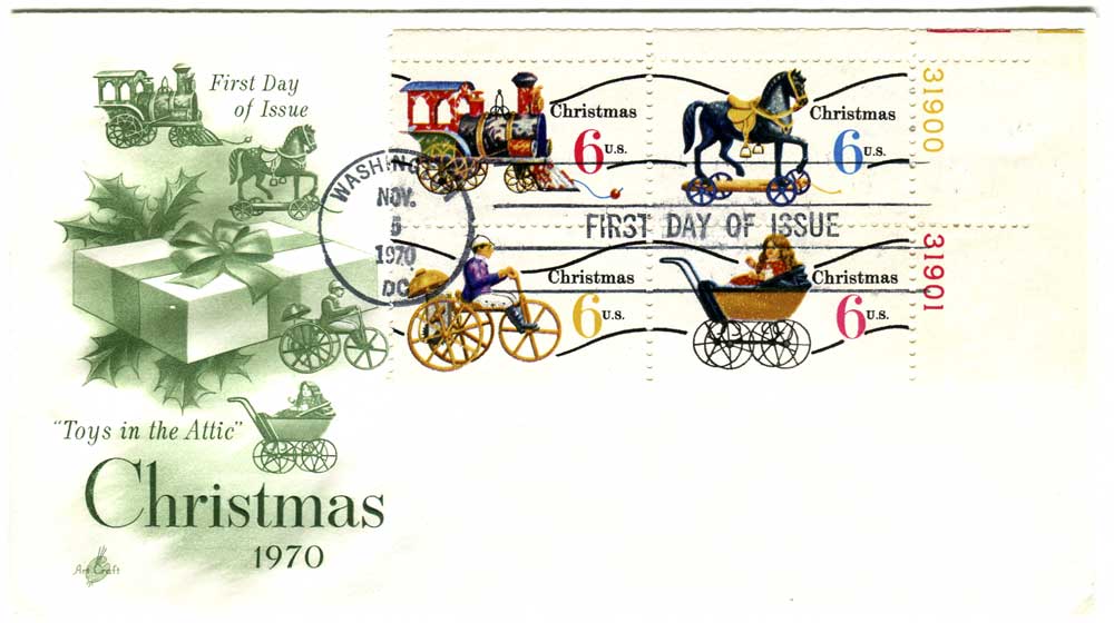 1522100 United States Covers Christmas (Scott 1415a)