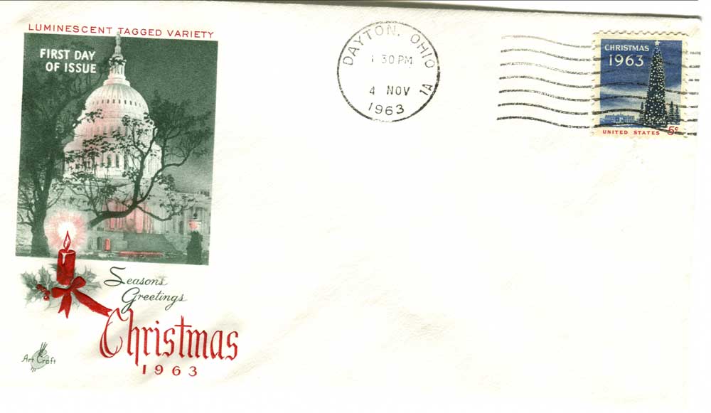 1520500 United States Covers Christmas (Scott 1240a)