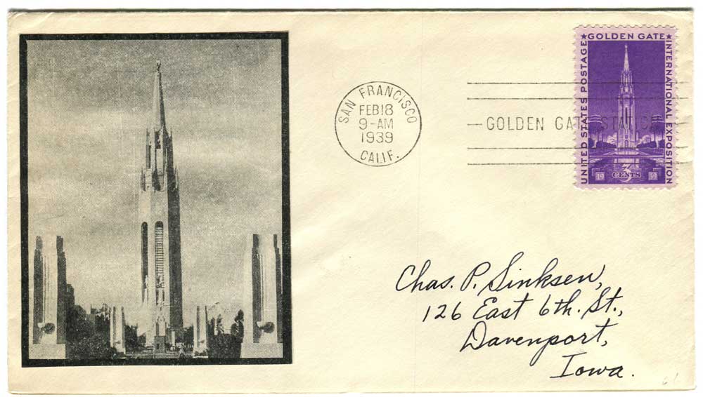 1517300 United States Covers Worlds Fair (Scott 852)