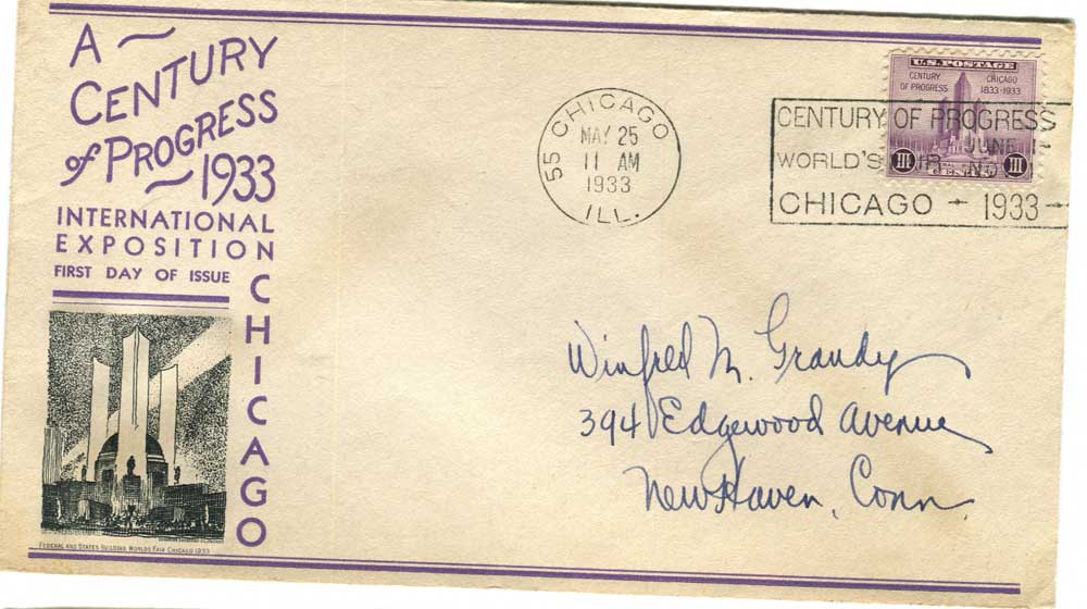 1516700 United States Covers Worlds Fair (Scott 729)