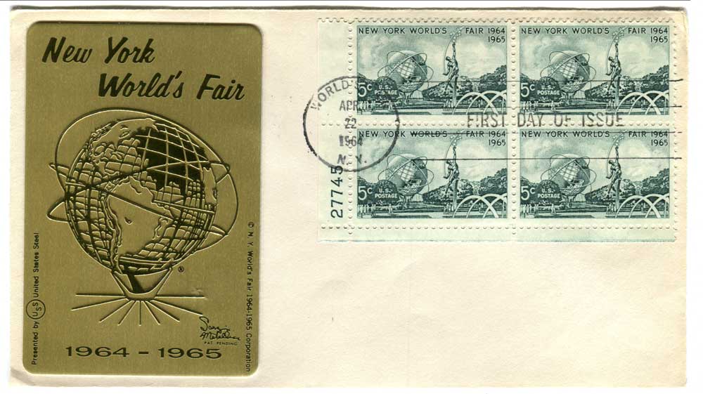 1504700 United States Stamps Worlds Fair (Scott 1244)