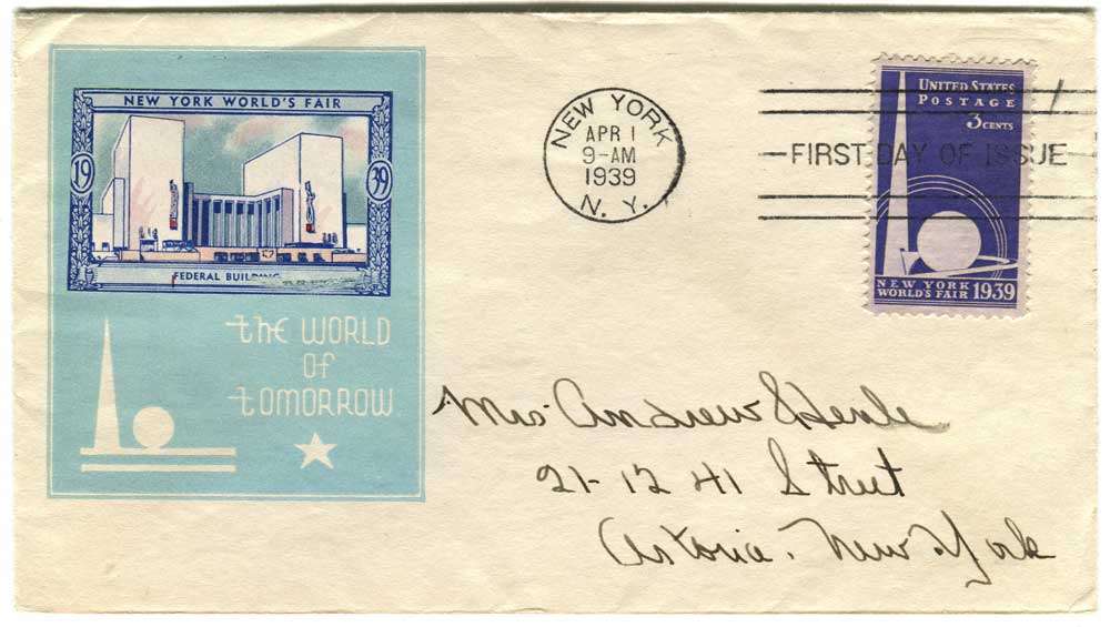 1519600 United States Covers Worlds Fair (Scott 853)