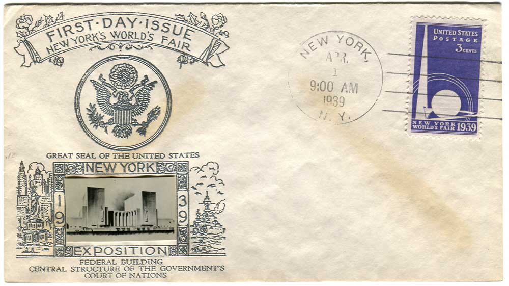 1519200 United States Covers Worlds Fair (Scott 853)
