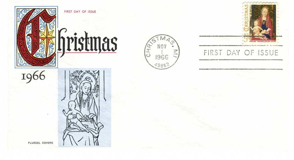 1521600 United States Covers Christmas (Scott 1321)