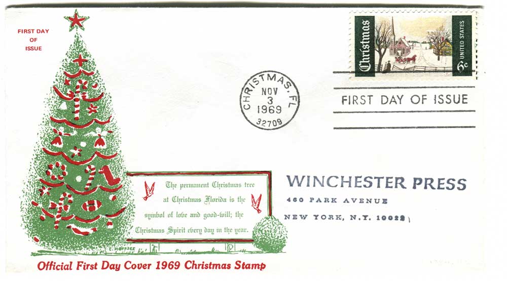 1521900 United States Covers Christmas (Scott 1384)