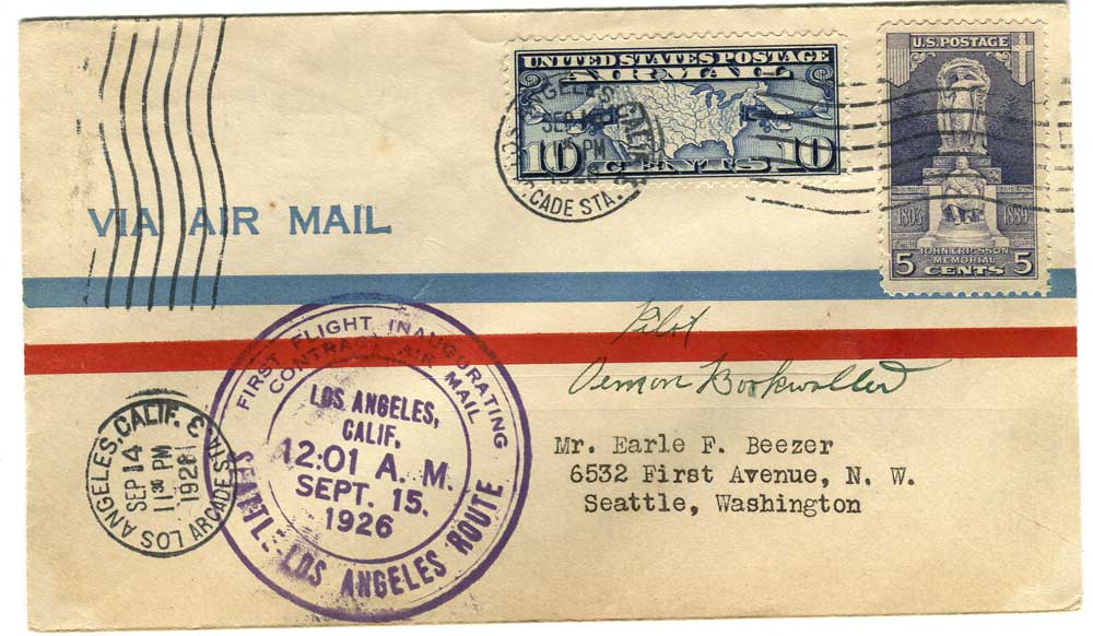 1511800 United States Covers Airmail (Scott C7)