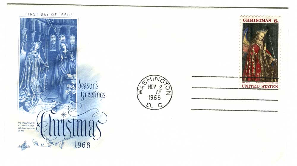1521800 United States Covers Christmas (Scott 1363a)
