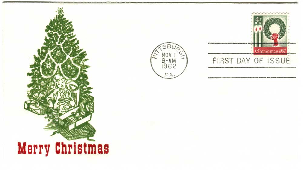 1520200 United States Covers Christmas (Scott 1205)
