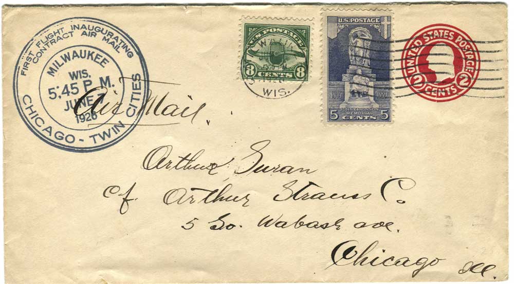 1511300 United States Covers Airmail (Scott C4)