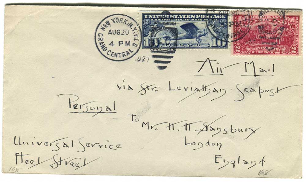 1512000 United States Covers Airmail (Scott C10)