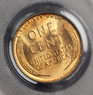 1465200 1909  VDB Lincoln Cent.  PCGS MS65 RD.