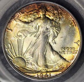 1489500 1941'D' Liberty Walking Half Dollar.
