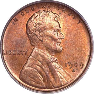 1465400 1909'S' VDB Lincoln Cent.