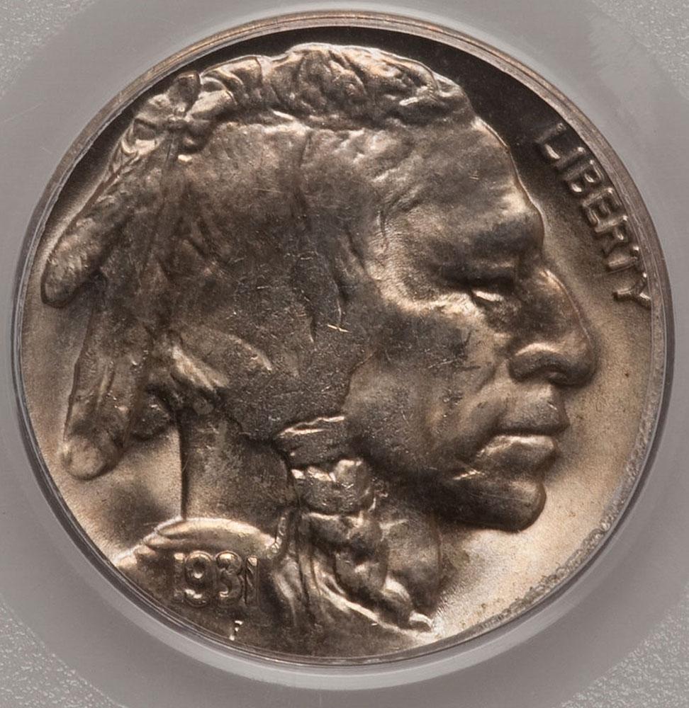 1483400 1931'S' Buffalo Nickel.
