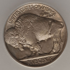 1482500 1915'D' Buffalo Nickel.  AU58 ANACS.