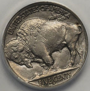 1482700 1916'D' Buffalo Nickel.  ANACS AU55.