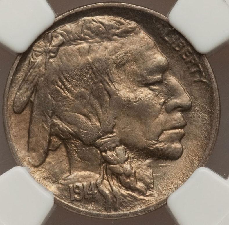 1482200 1914  Buffalo Nickel.