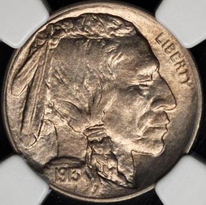 1481800 1913'D' T1 Buffalo Nickel.
