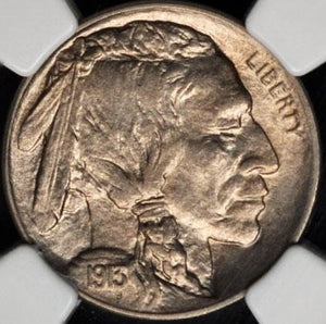 1481800 1913'D' T1 Buffalo Nickel.