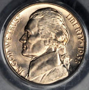 1483800 1938  Jefferson Nickel.
