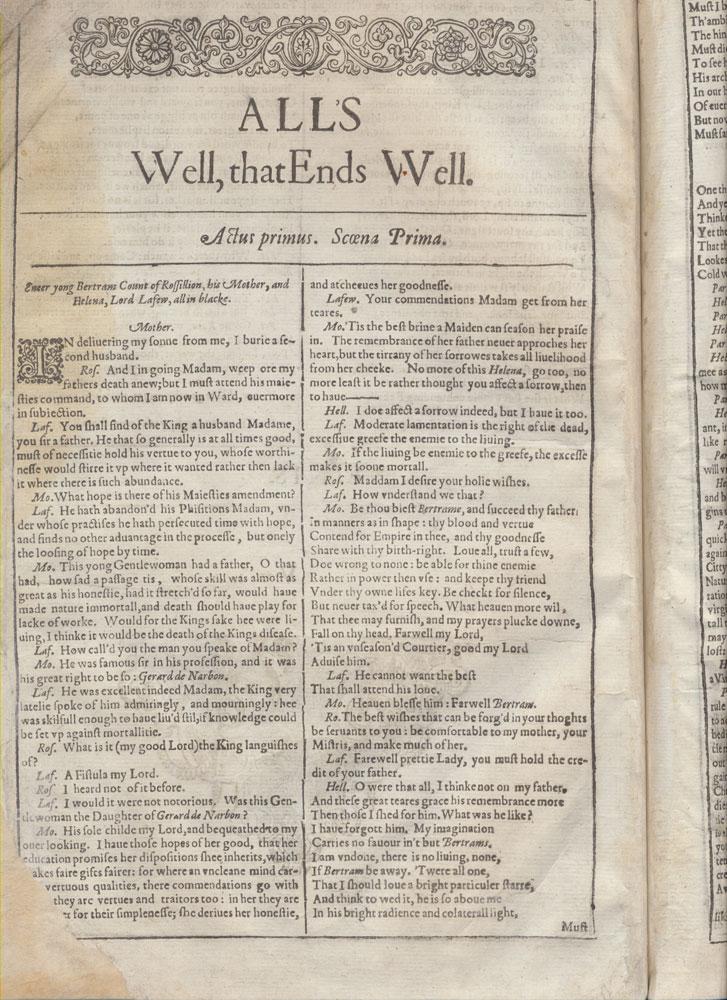 1438800 1623 Shakespeare