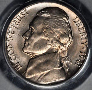 1484200 1941'D' Jefferson Nickel.