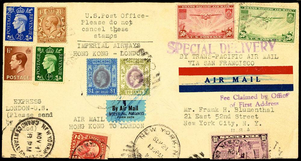1510000 United States Covers Airmail