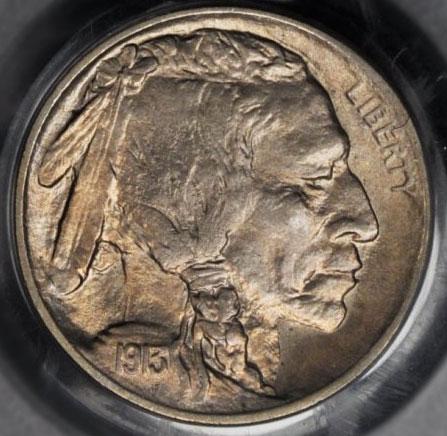 1481700 1913  T2 Buffalo Nickel.