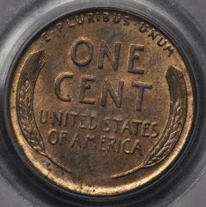 1470800 1921'S' RB Lincoln Cent.  PCGS 64 RB/CAC.