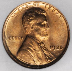 1471400 1925  RD Lincoln Cent.