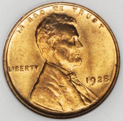 1471700 1928  RD Lincoln Cent.