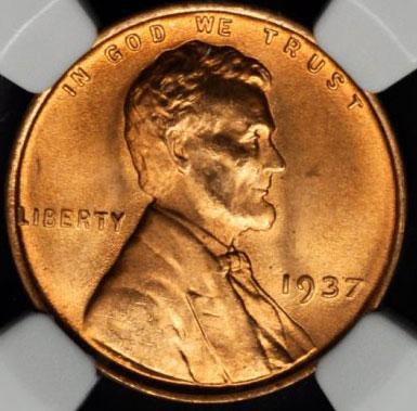 1473900 1937  RD Lincoln Cent.