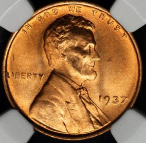 1473900 1937  RD Lincoln Cent.