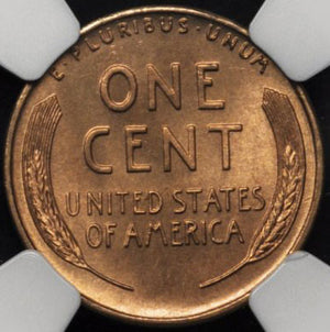1477600 1945'S' RD Lincoln Cent.  NGC 67 RD.