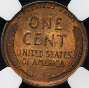 1468800 1916  RB Lincoln Cent.  NGC 64 RB.