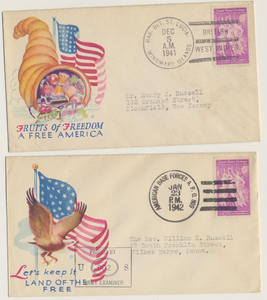 1510300 United States Covers Airmail