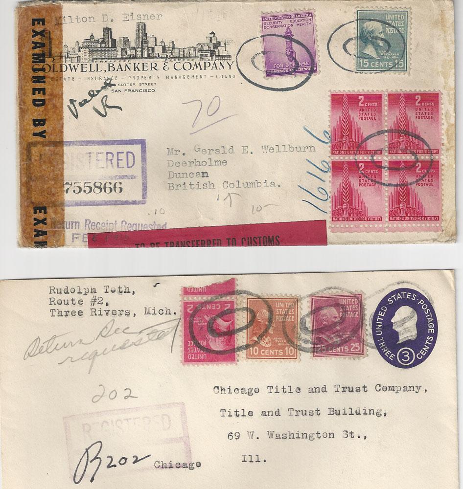 1508000 United States Covers (Scott 834)