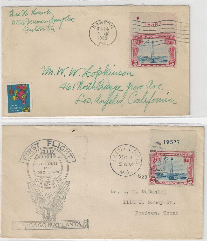 1512400 United States Covers Airmail (Scott c11)