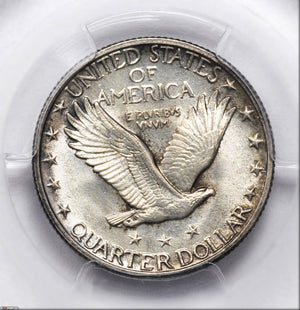 1487400 1925  Standing Liberty Quarter.  PCGS MS 63.