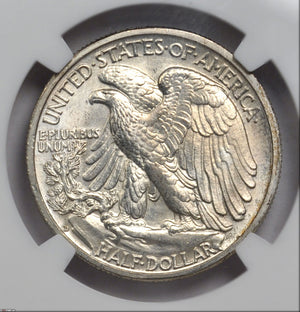 1490400 1942'D' Liberty Walking Half Dollar.  MS 65 NGC.
