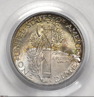 1485100 1937  Mercury Dime.  PCGS 66 FB.