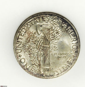 1486000 1942  Mercury Dime.  MS67 NGC.