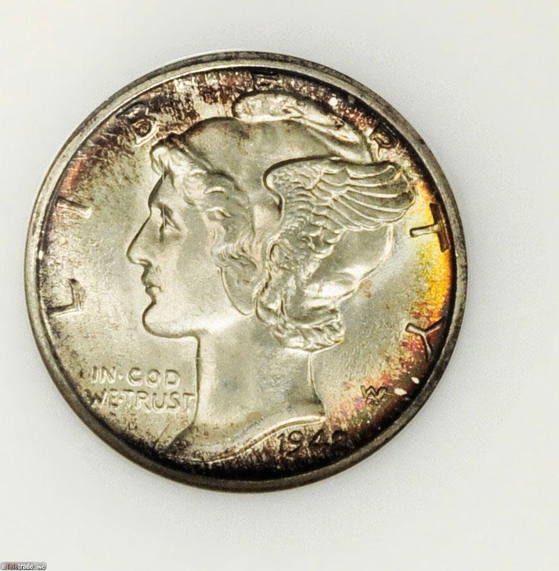 1486000 1942  Mercury Dime.