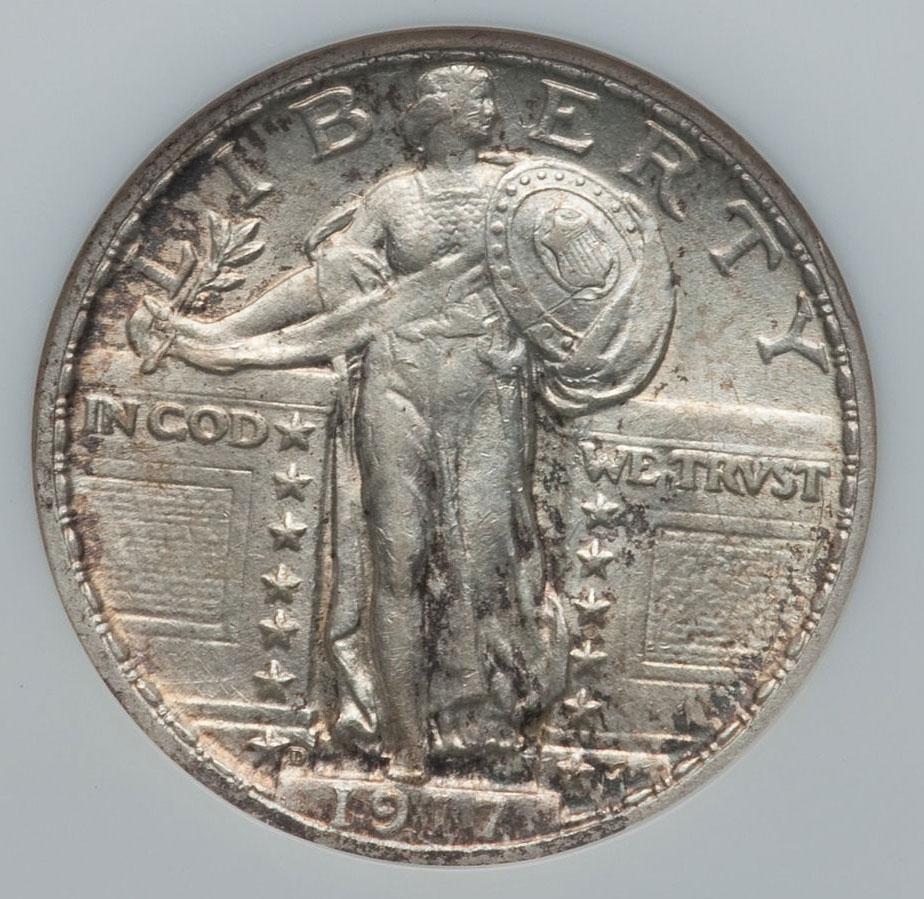 1487200 1917'D' T2 Standing Liberty Quarter.